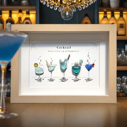 雨上がりの紫陽花〉シーグラスアート その他アート moon 通販 17624329