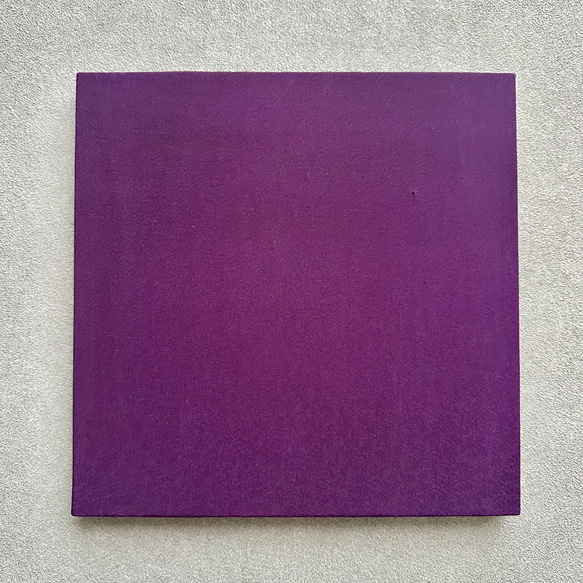 着物のファブリックパネル　紫と鶴の群れ（2枚セット）　27×27cm インテリア　着物リメイク　アートパネル　正月飾り 9枚目の画像