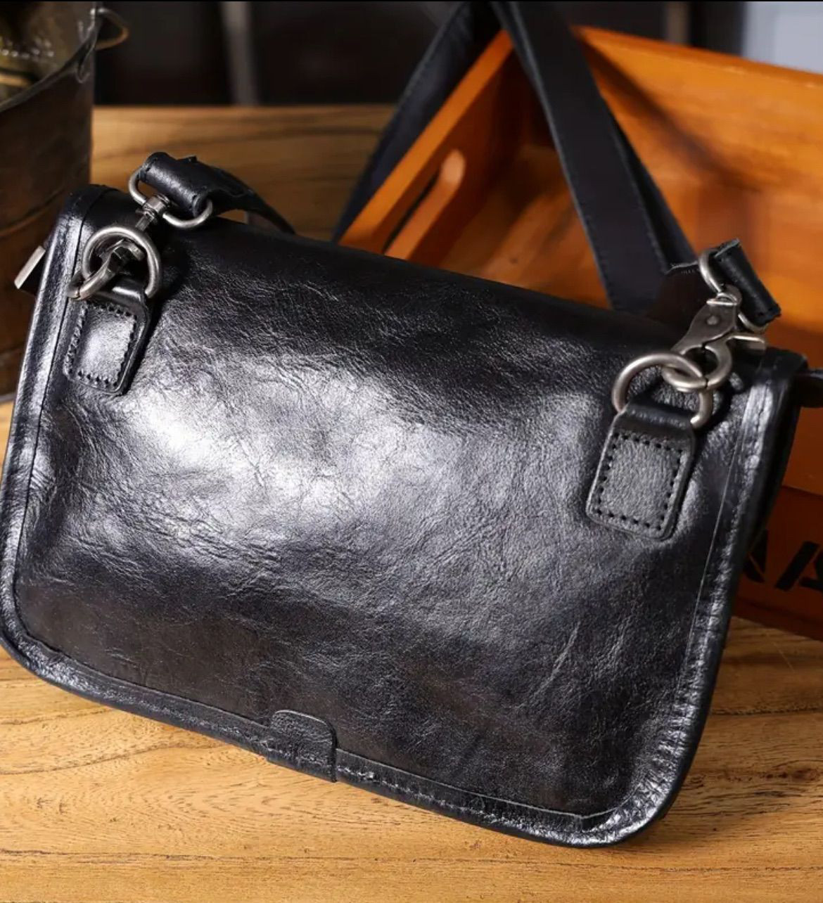 クロスボディバッグ ショルダーバッグ メンズ レディース 牛革 小さめ メッセンジャー スリングバッグ バック カバン