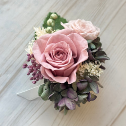 ストロベリーキャンドルのスワッグ プリザーブドフラワー y-flowers