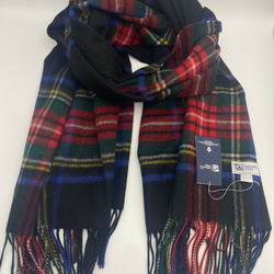 JOHNSTONS ジョンストンズ マフラー 大判タータンチェックストール