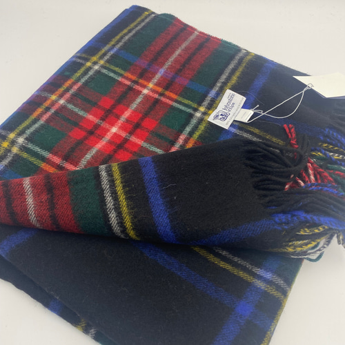 JOHNSTONS ジョンストンズ マフラー 大判タータンチェックストール  