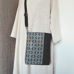 こぎん刺しショルダーバッグ ショルダーバッグ craft_e°ru 通販