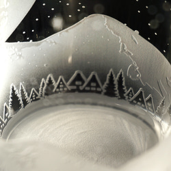 白嶺凍月【白磁】 4枚目の画像