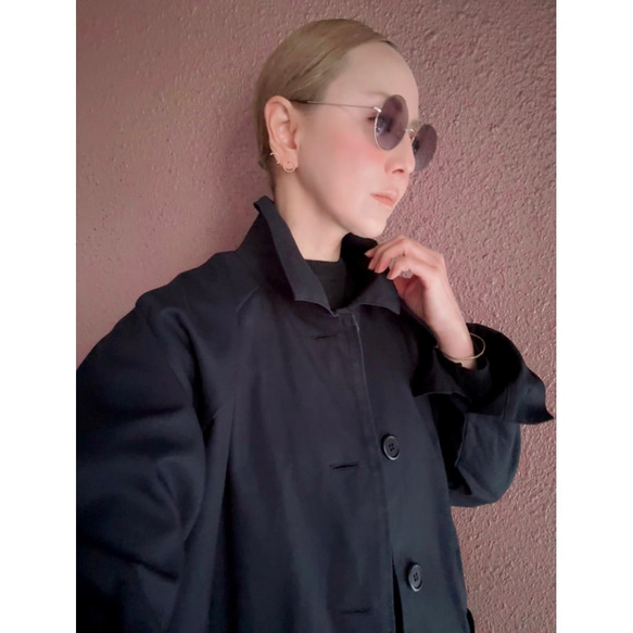 尺寸 M-3L❤️可調長度❣️正品軍用布料❤️高密度、耐用、防風❤️修身寬鬆版型❤️深海軍藍 第2張的照片