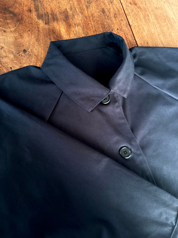 尺寸 M-3L❤️可調長度❣️正品軍用布料❤️高密度、耐用、防風❤️修身寬鬆版型❤️深海軍藍 第15張的照片