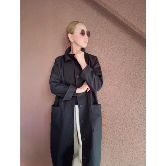 尺寸 M-3L❤️可調長度❣️正品軍用布料❤️高密度、耐用、防風❤️修身寬鬆版型❤️深海軍藍 第10張的照片