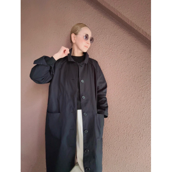 尺寸 M-3L❤️可調長度❣️正品軍用布料❤️高密度、耐用、防風❤️修身寬鬆版型❤️深海軍藍 第6張的照片