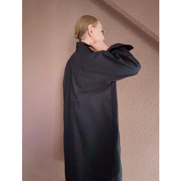 尺寸 M-3L❤️可調長度❣️正品軍用布料❤️高密度、耐用、防風❤️修身寬鬆版型❤️深海軍藍 第12張的照片