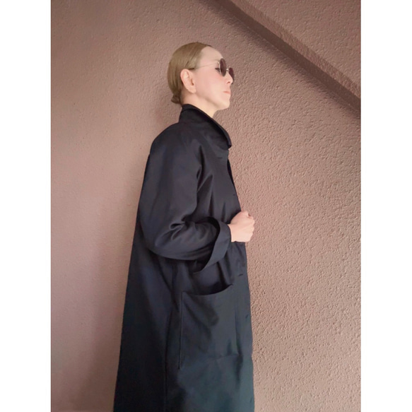 尺寸 M-3L❤️可調長度❣️正品軍用布料❤️高密度、耐用、防風❤️修身寬鬆版型❤️深海軍藍 第14張的照片