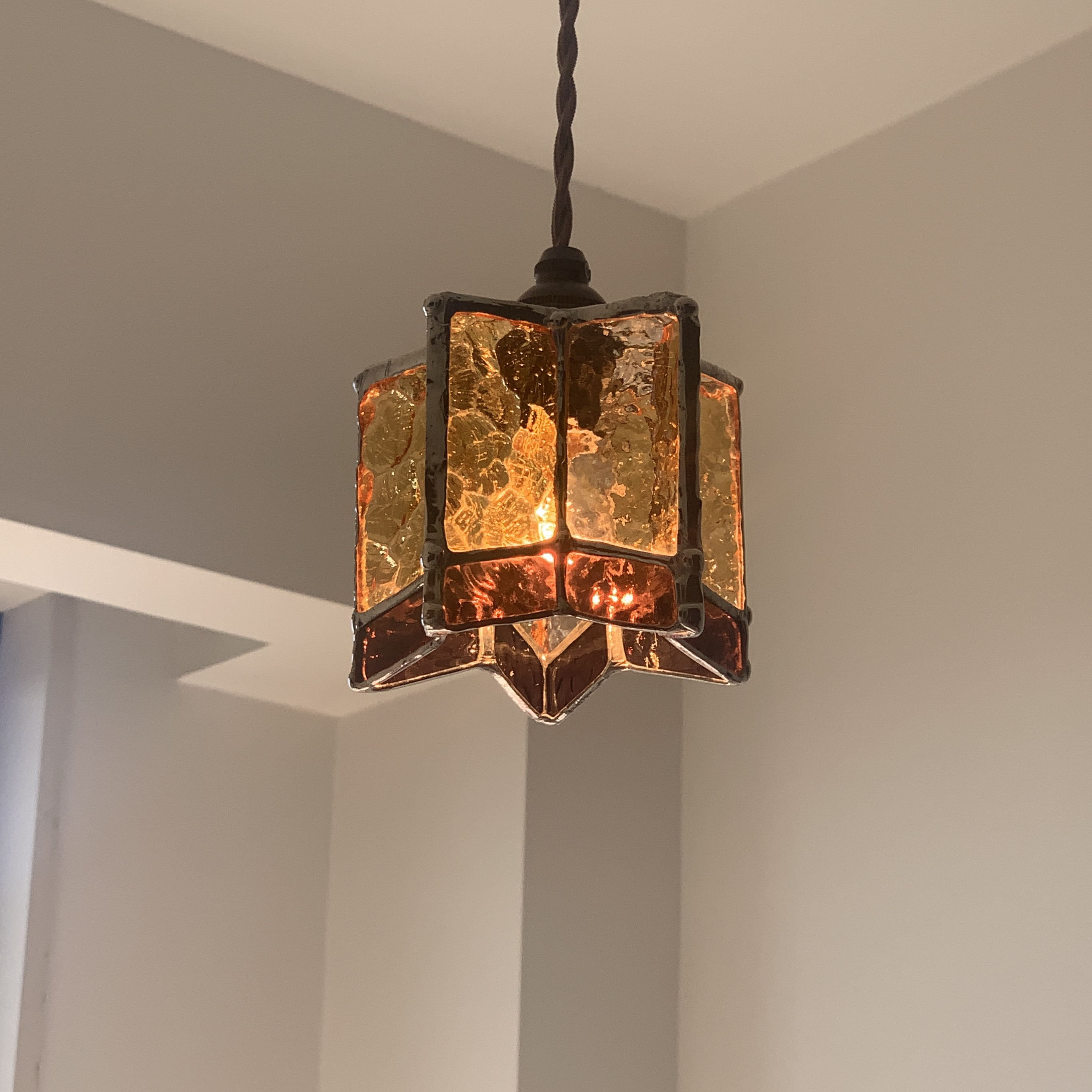 『Twinkle Night』星型ランプ  マーマレードブラウン