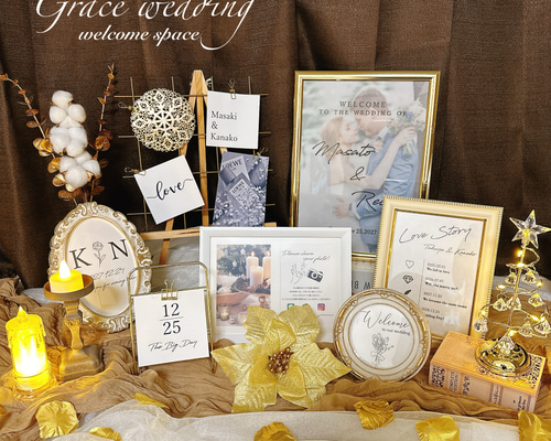クリスマスセット① 冬婚 ウェルカムスペースまとめ売り 結婚式