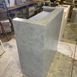 【石っぽいシリーズ】　レジカウンター　受付カウンター　レジ台 12枚目の画像