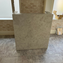 【石っぽいシリーズ】　レジカウンター　受付カウンター　レジ台 5枚目の画像