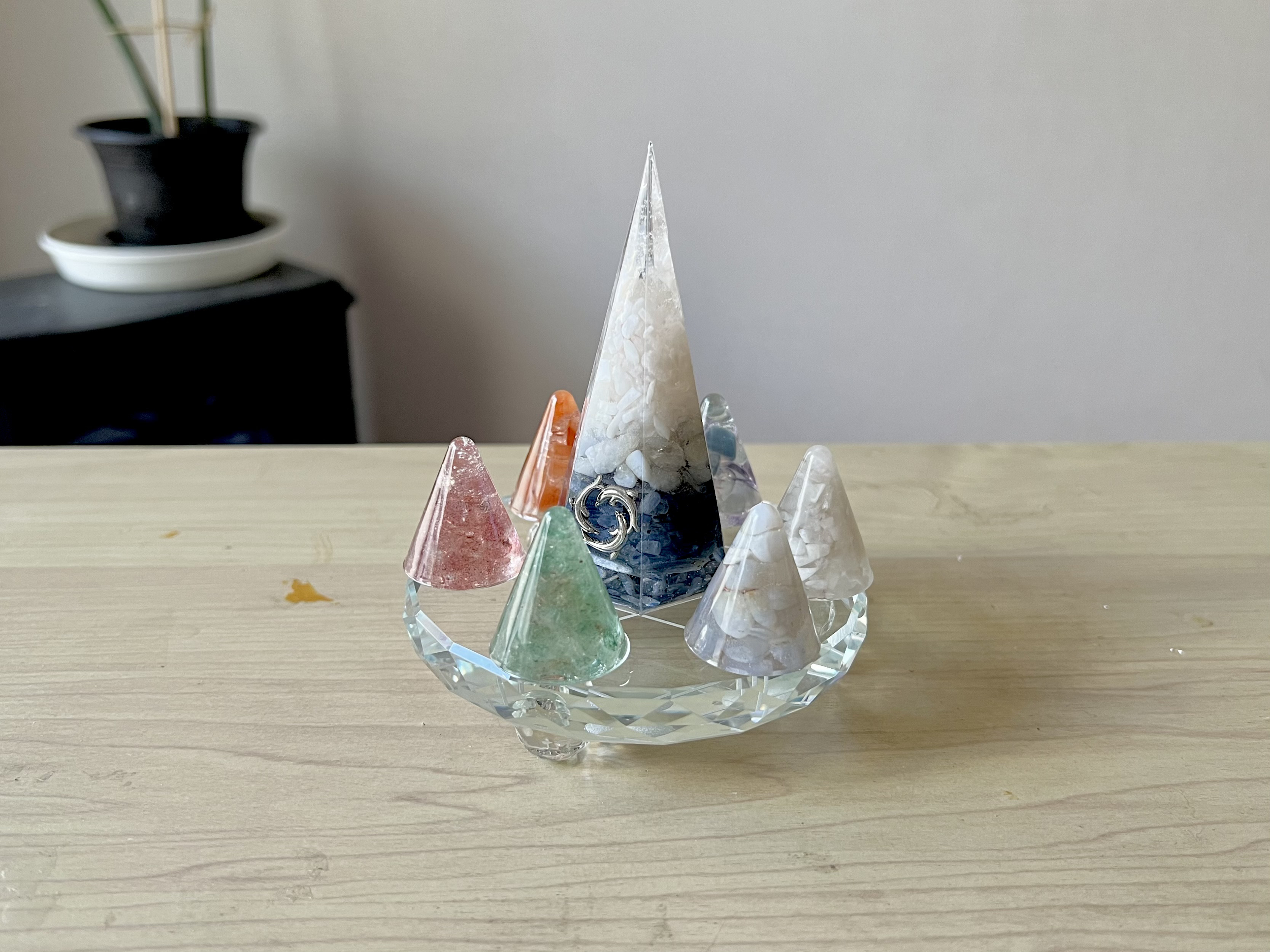 New!　 絶大なパワーが引き出せる七星陣のオルゴナイト