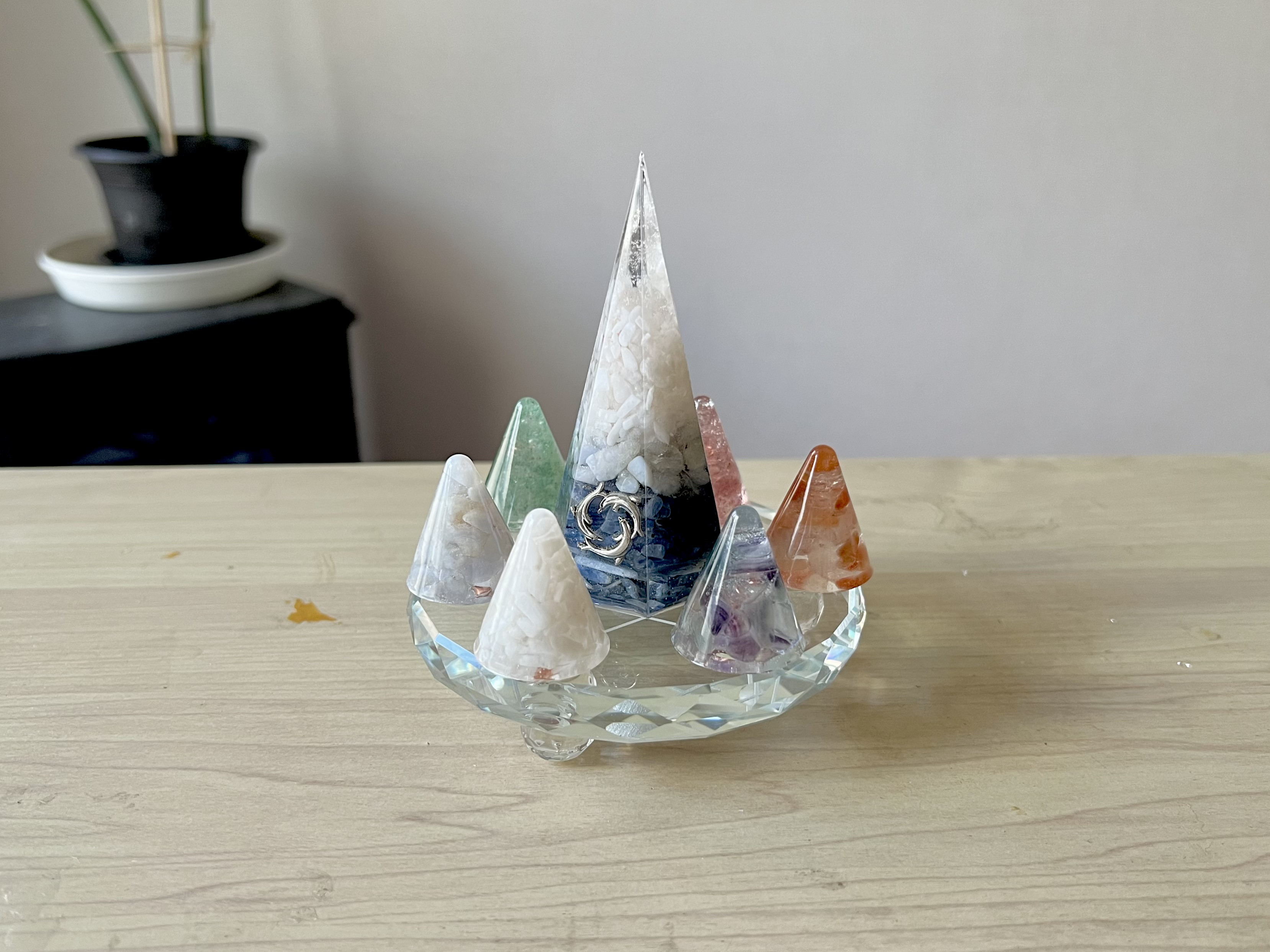 New!　 絶大なパワーが引き出せる七星陣のオルゴナイト