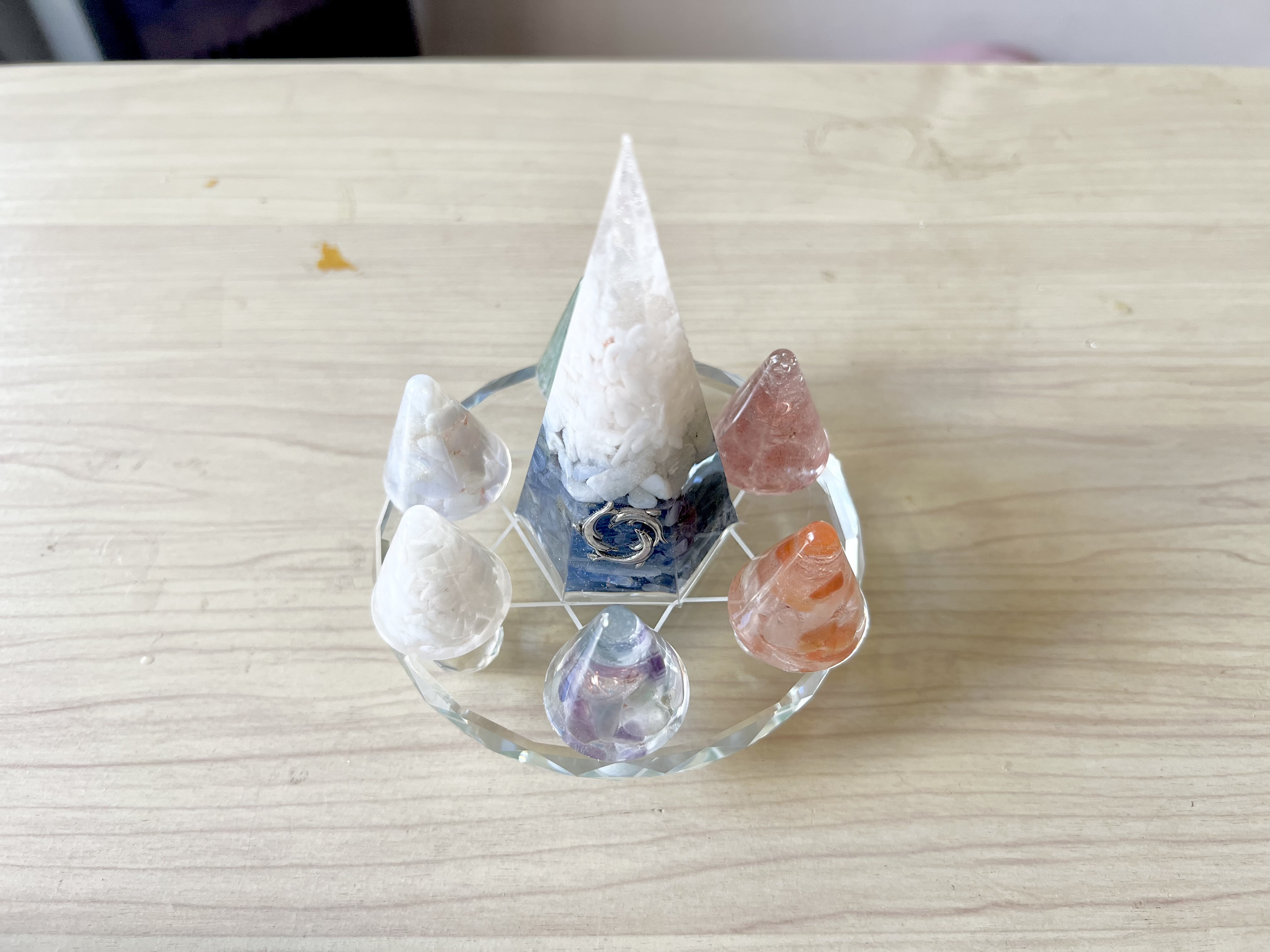 New!　 絶大なパワーが引き出せる七星陣のオルゴナイト