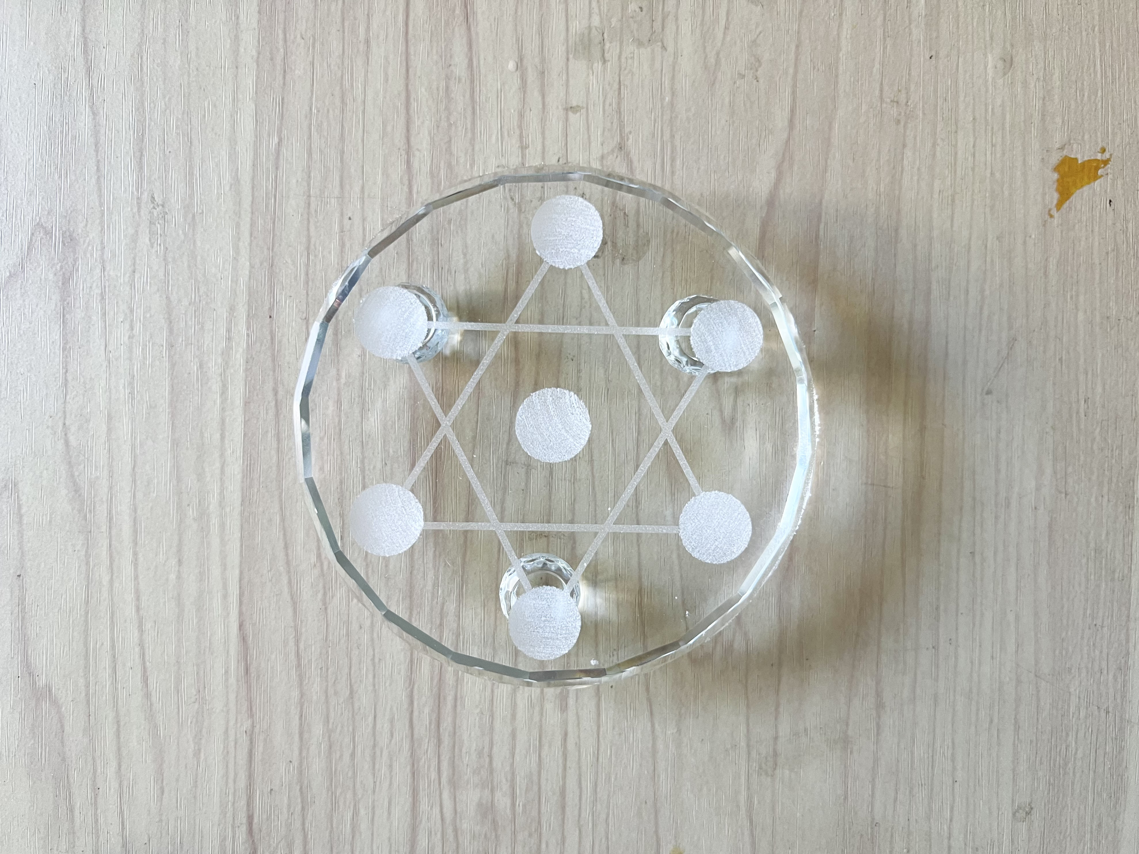 New!　 絶大なパワーが引き出せる七星陣のオルゴナイト