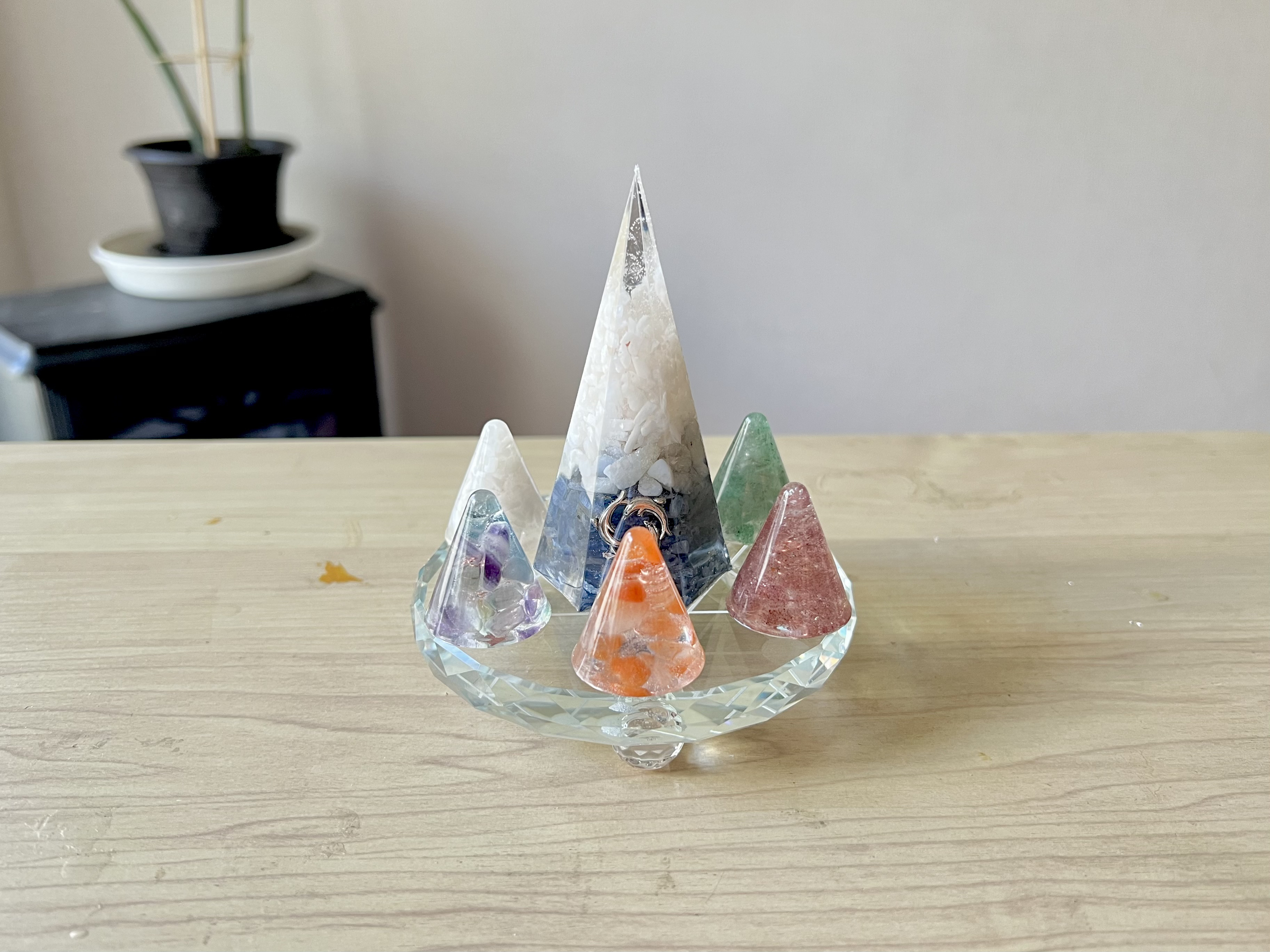 New!　 絶大なパワーが引き出せる七星陣のオルゴナイト