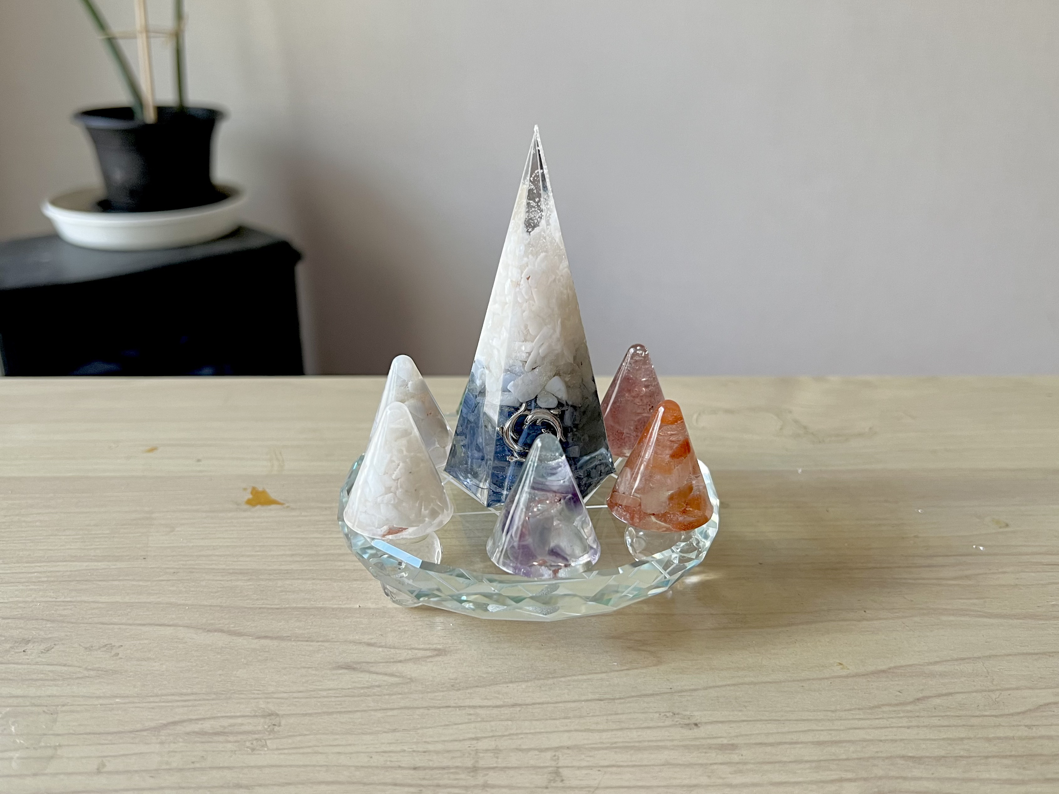 New!　 絶大なパワーが引き出せる七星陣のオルゴナイト