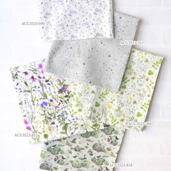 新柄！ハーフカットサイズ！ドイツ！『acufactum　アクファクタム　サーカス地』～約75cm×50㎝でカット済み～ 7枚目の画像