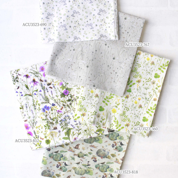 新柄！ハーフカットサイズ！ドイツ！『acufactum　アクファクタム　サーカス地』～約75cm×50㎝でカット済み～ 7枚目の画像