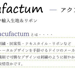 新柄！ハーフカットサイズ！ドイツ！『acufactum　アクファクタム　サーカス地』～約75cm×50㎝でカット済み～ 8枚目の画像