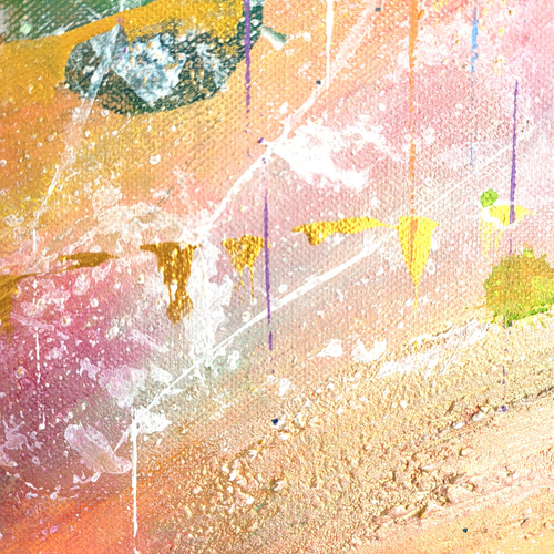 25-years-go / 抽象画 65×90㎝ キャンバス 原画 モダンアート