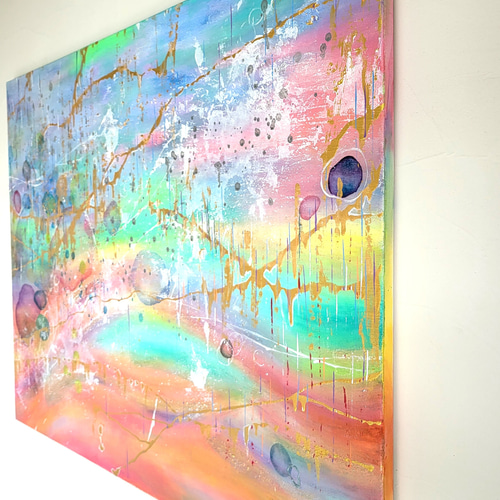 25-years-go / 抽象画 65×90㎝ キャンバス 原画 モダンアート