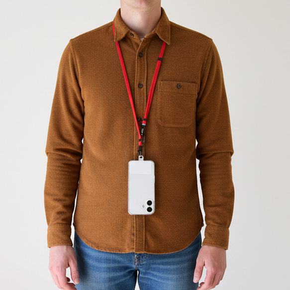 全20色 2WAY スマホショルダー ストラップのみ ブラック金具  HST002 12枚目の画像