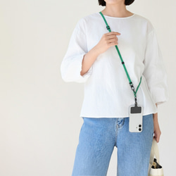 全20色 2WAY スマホショルダー ストラップのみ ブラック金具  HST002 11枚目の画像