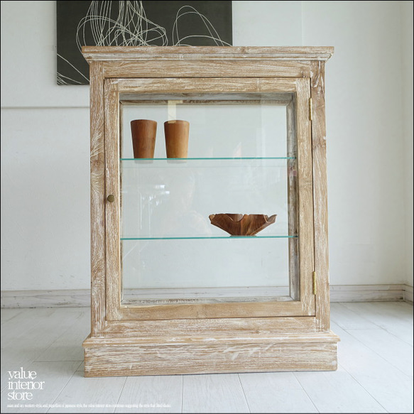 ガラスショーケースVitri/NW 陳列ケ－ス コレクションケース 飾り棚