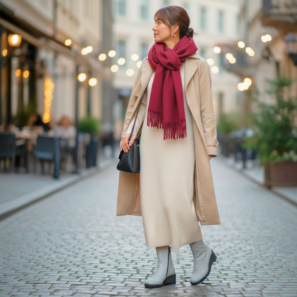 【送料無料】新ラストでもっと履いてる方が心地いいブーツ♪流行りのラグソール（凸凹底）＆BMZ標準装備で快適♪♪日本製 4枚目の画像