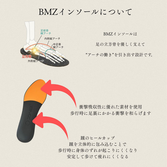 【送料無料】新ラストでもっと履いてる方が心地いいブーツ♪流行りのラグソール（凸凹底）＆BMZ標準装備で快適♪♪日本製 11枚目の画像