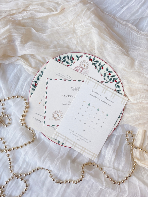 クリスマス限定ポストカード⌇サンタさんから届く4つの物語 3枚目の画像