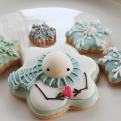 Creema限定新作『クリスマスギフト2025』クリスマスのアイシングクッキー缶※クッキー缶※身体に優しい甜菜糖使用 4枚目の画像