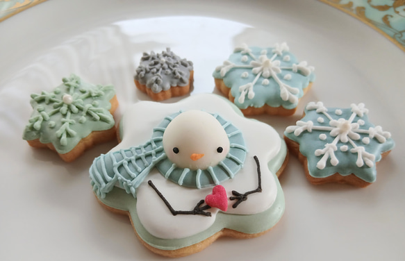 Creema限定新作『クリスマスギフト2025』クリスマスのアイシングクッキー缶※クッキー缶※身体に優しい甜菜糖使用 4枚目の画像