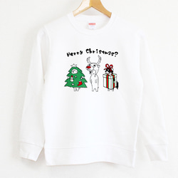 やる気のない犬たちのクリスマスパーティー　スウェット 2枚目の画像