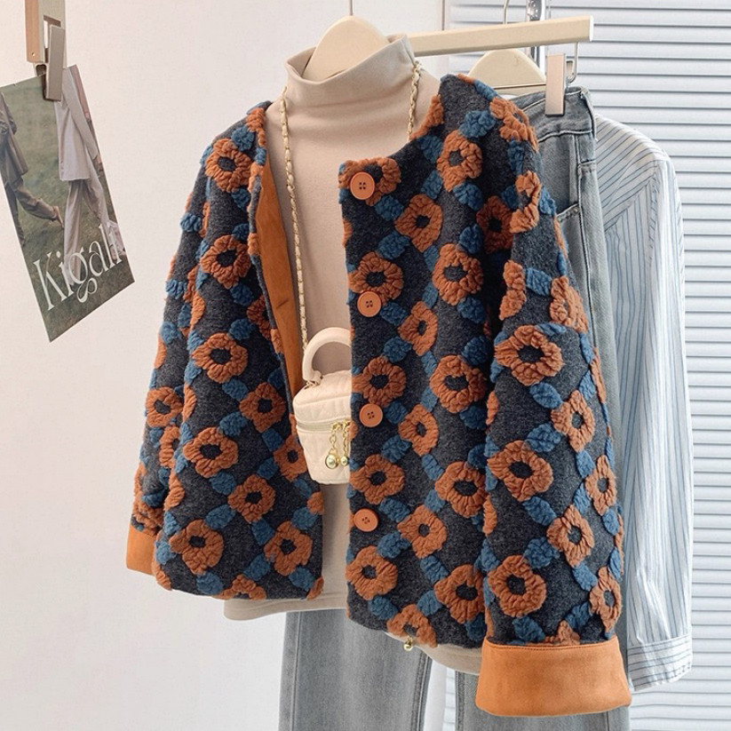 秋、コート、ブラウス、ラシャ、春