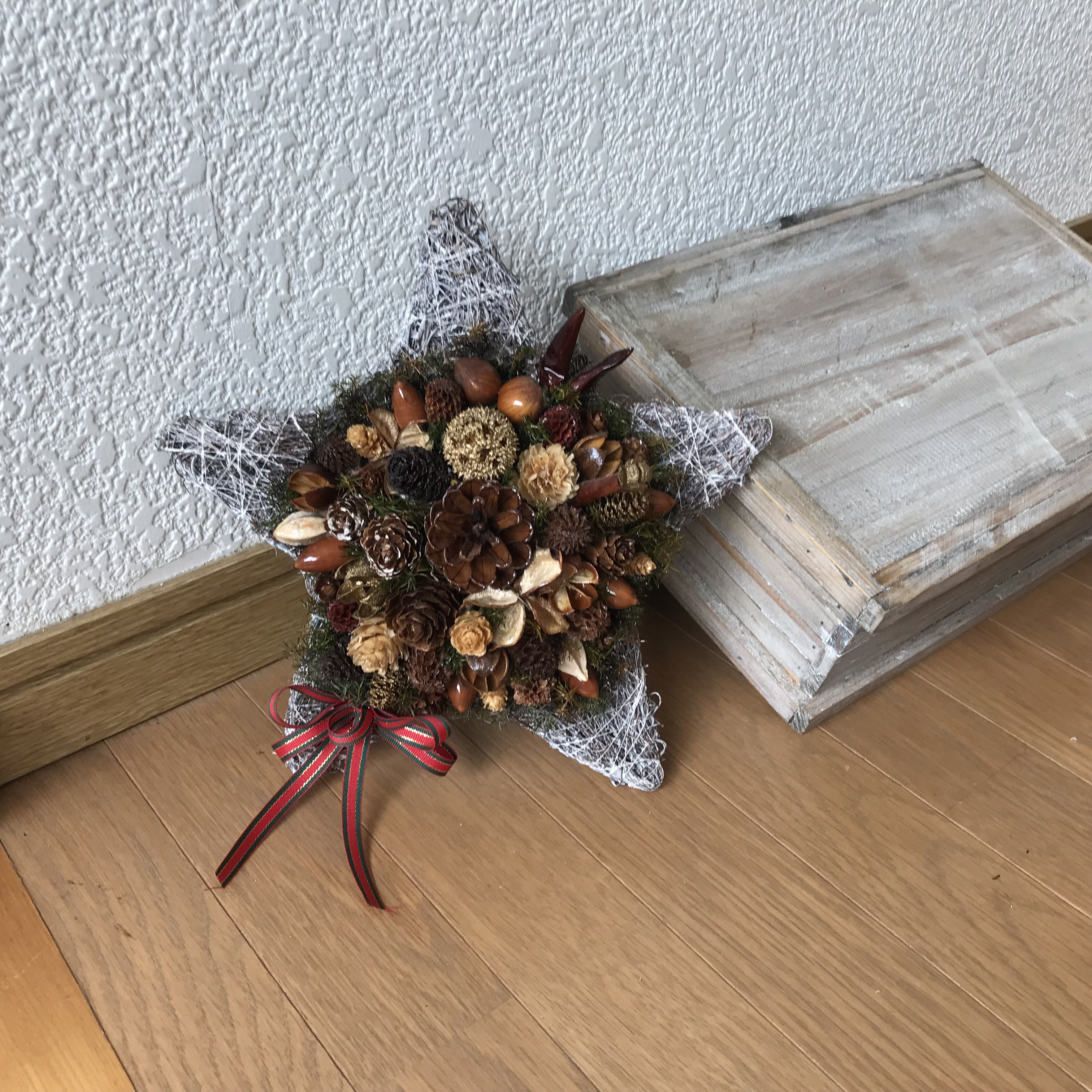 《超早割》北欧の森のシックでアンティークなクリスマス＊スターリース（残すところ3点のみ）