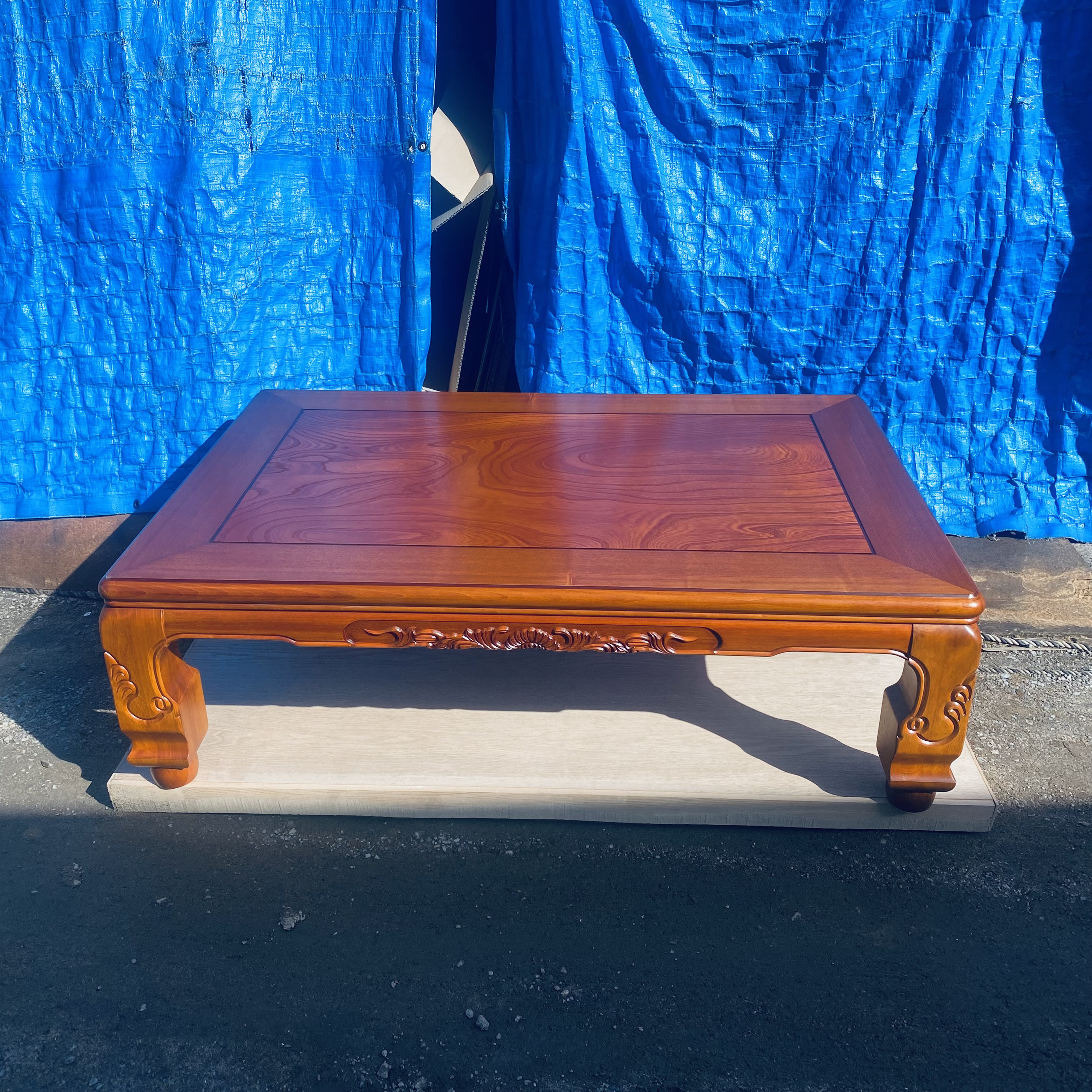 家具調こたつケヤキ105日本製・ヒーター付き