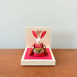 古布のお着物のうさぎ雛 (雛人形.お雛様.おひな様) その他人形 TOM&Y