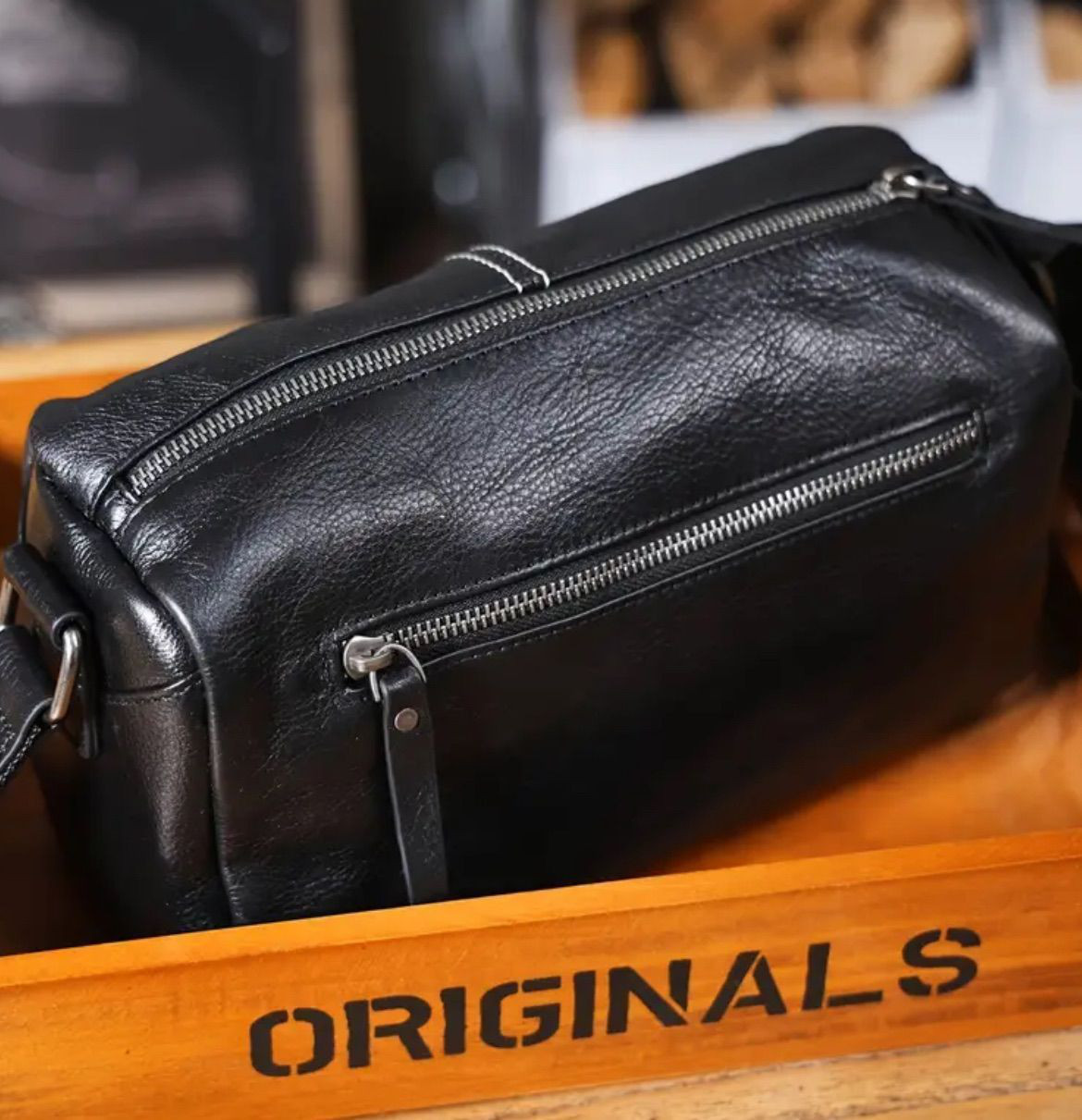 バッグ ショルダーバッグ 牛革 革 バック メンズ レディース 大容量 2ways ブリーフケース バイク レザー