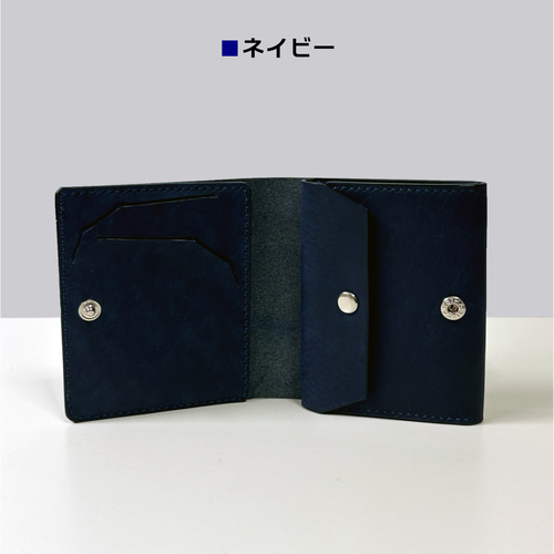 Witty wallet コンパクト2つ折り財布 二つ折り財布 LEAVEN 通販