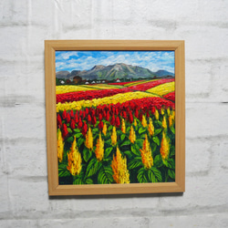 油絵 油彩 油彩画 絵 絵画【森の紫陽花の道】 絵画 HR 通販 17902418