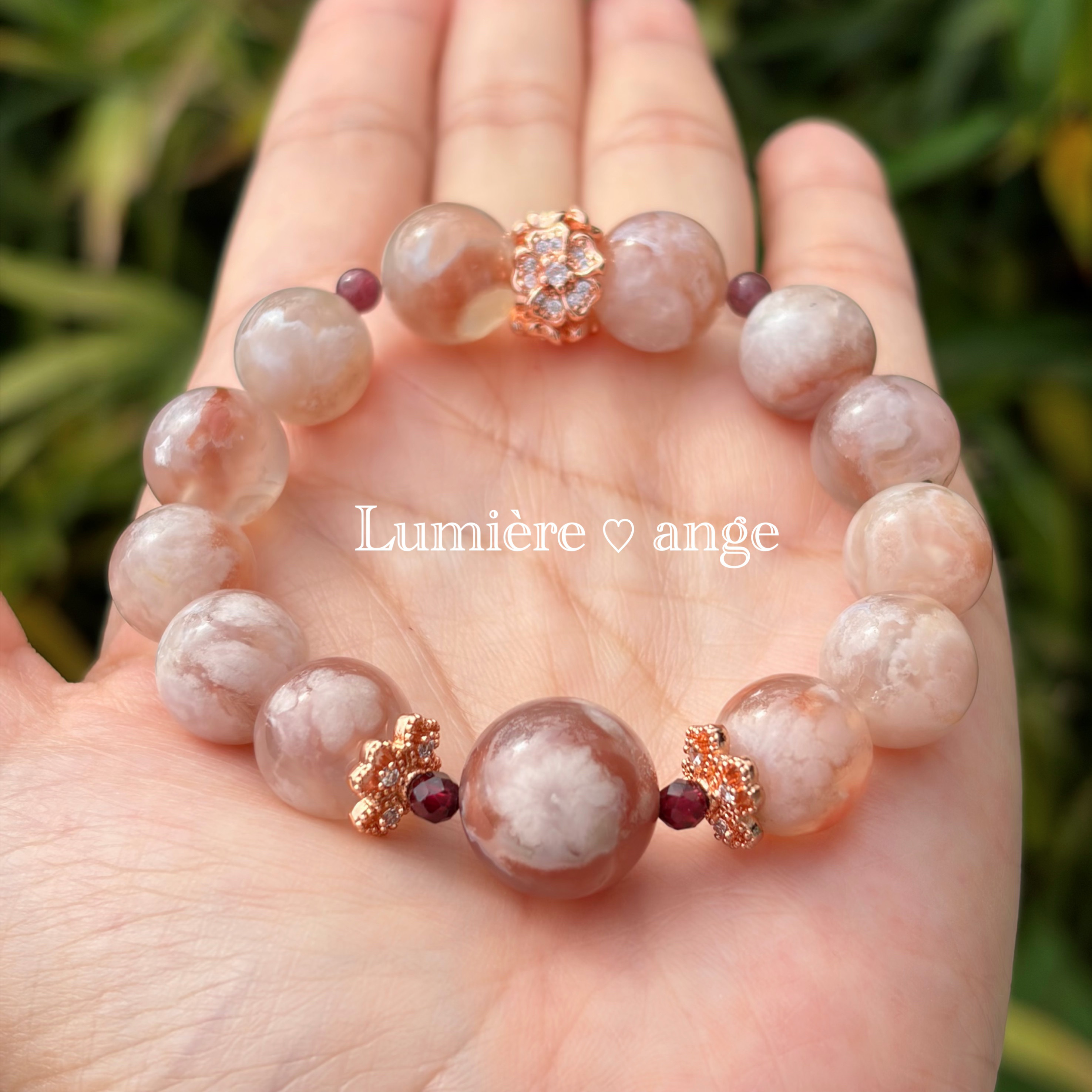 ✧︎*桜ものがたり✧︎ 天然石ブレス✧︎*