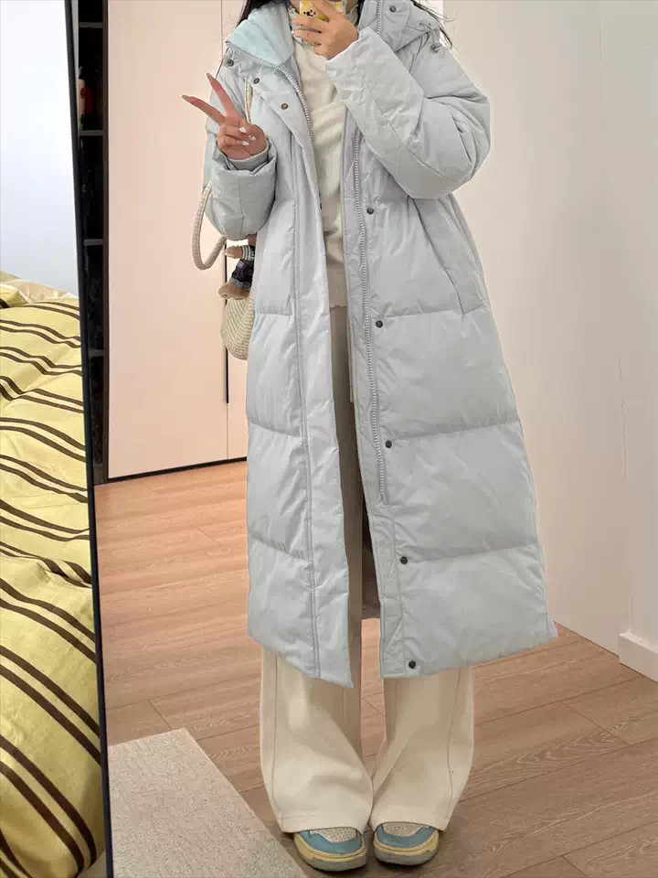 カーディガン トレーナー コート ジャケット 裏起毛 秋冬黒ふわふわ裏起毛ニットフード付きロングコート 受注制作 通勤