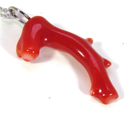 土佐の宝石珊瑚　アクセサリ－・ジュエリー 　赤枝　ネックレス・ペンダント　IMG-1356　　 4枚目の画像