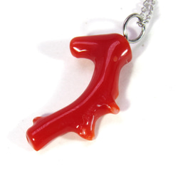 土佐の宝石珊瑚　アクセサリ－・ジュエリー 　赤枝　ネックレス・ペンダント　IMG-1356　　 3枚目の画像