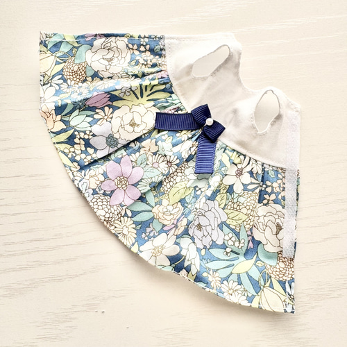 リカちゃん 服 ワンピース 花柄ブルー その他人形 CHOMA 通販 20054105